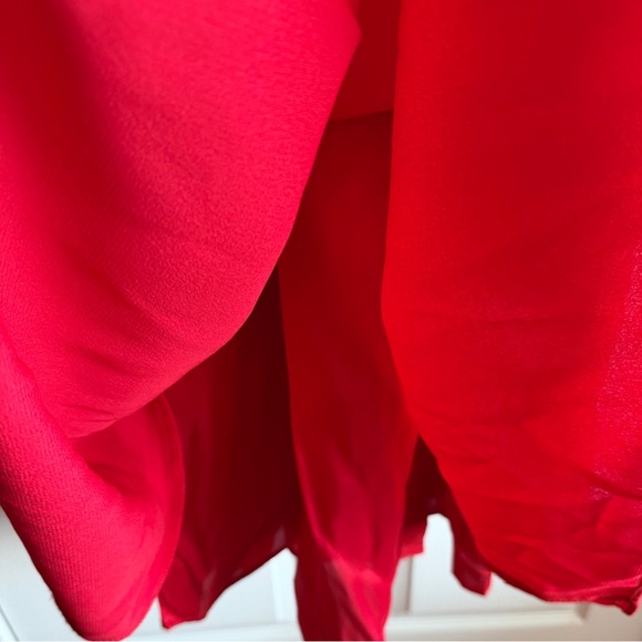 Dave & Johnny Dress Maxi Gown Satin Bow Back Vintage - Picture 9 of 9